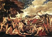 POUSSIN, Nicolas The Triumph of Flora  sg China oil painting reproduction